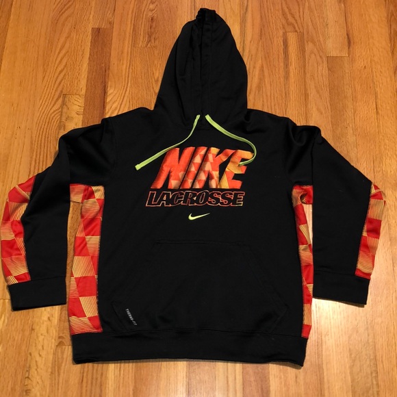 orange nike jumper womens